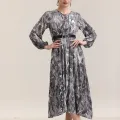 فستان ثعبان اسود